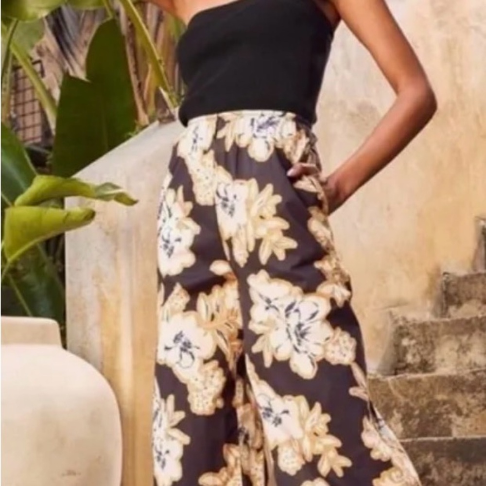 Evereve Miley Wide Leg Jumpsuit